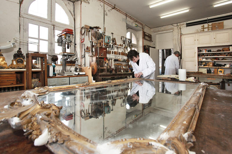 L'atelier de restauration d'antiquités