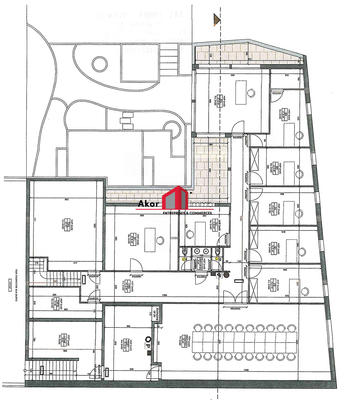 Bureau - 358 m² - 10 pièces