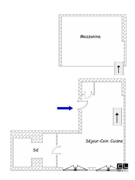 Appartement - 28 m² - 1 pièce