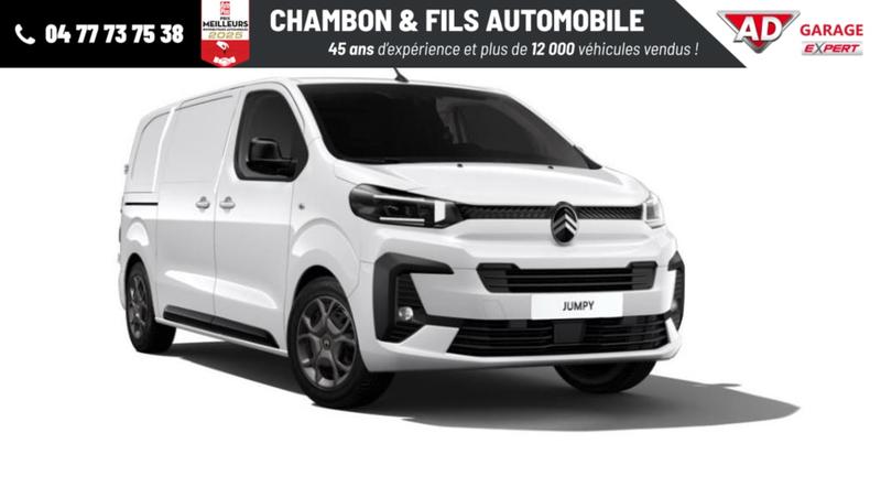 Citroën Jumpy Fourgon m Diesel 150 Ch Eat8 + Pack city connect + habillage bois + 2 portes latérale