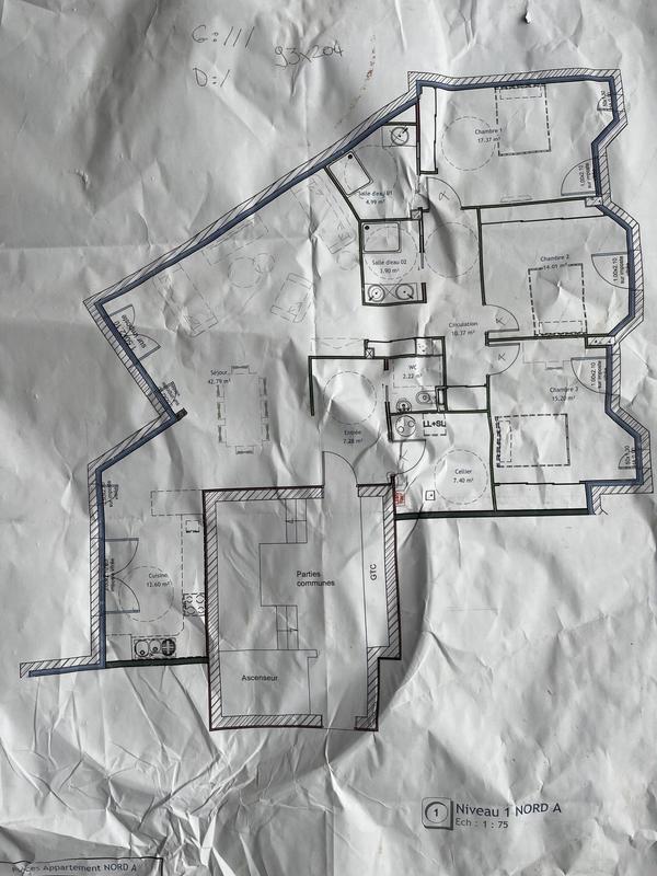 Appartement - 138 m² - 5 pièces