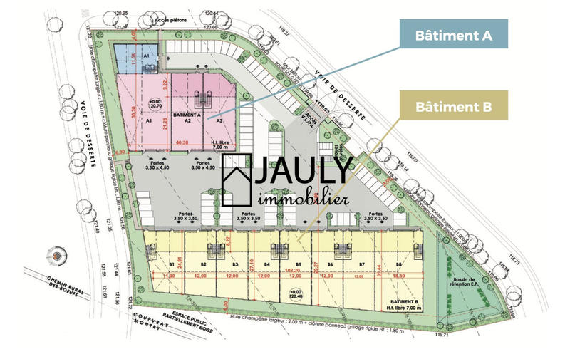 Local commercial - 910 m²