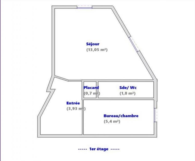 Appartement - 24 m² - 2 pièces