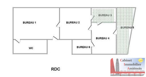 Local commercial - 83 m² - 1 pièce