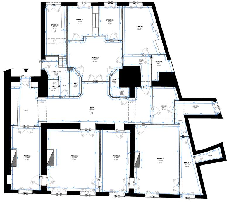 Appartement - 220 m² - 7 pièces