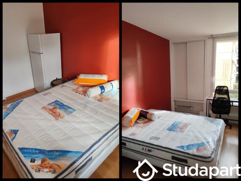 Chambre - 12 m² - 1 pièce