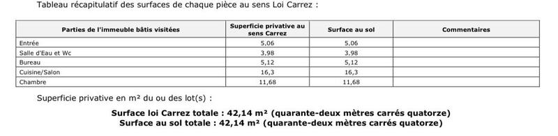 Appartement - 42 m² - 3 pièces