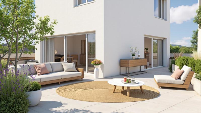 Appartement - 63 à 64 m² - 3 pièces