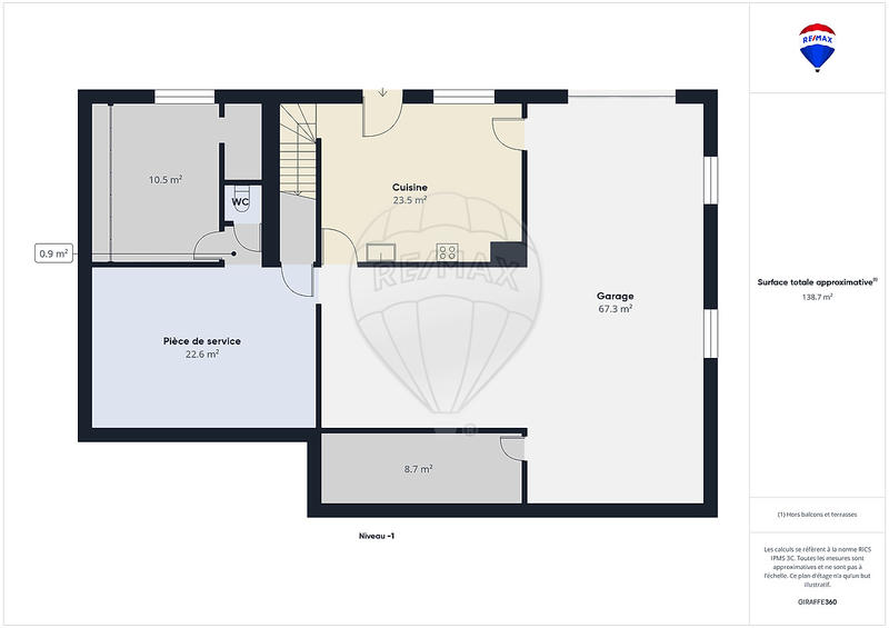 Maison - 126 m² - 7 pièces