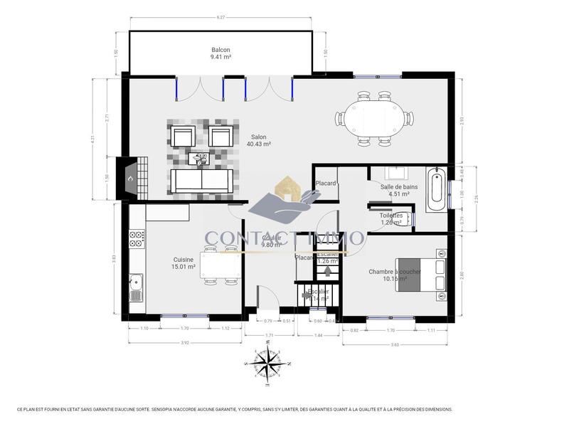 Maison - 129 m² - 5 pièces