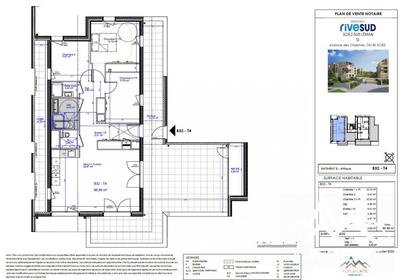 Appartement - 90 m² - 4 pièces