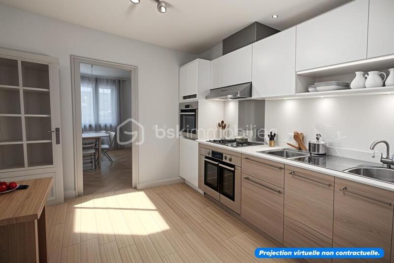 Maison de ville - 80 m² - 4 pièces