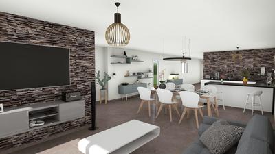 Maison - 90 m² - 4 pièces