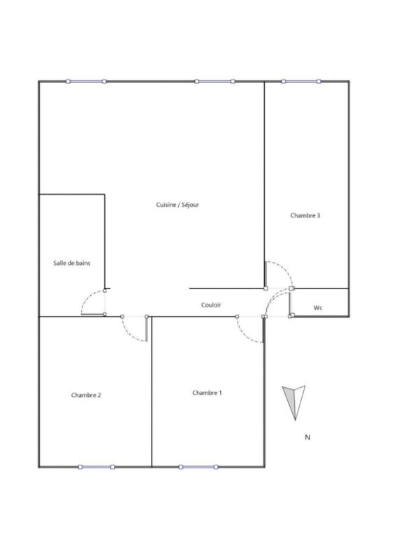 Appartement - 73 m² - 4 pièces