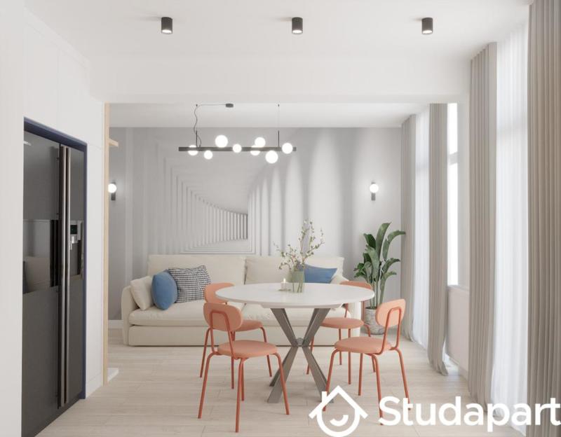 Chambre - 18 m² - 1 pièce