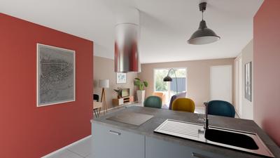 Maison - 70 m² - 4 pièces