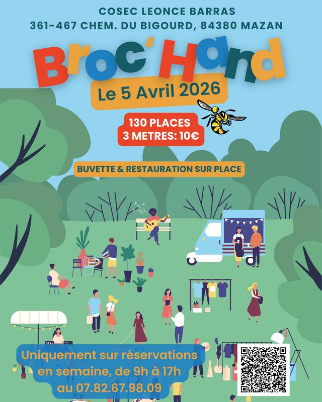 Vide grenier du handball club