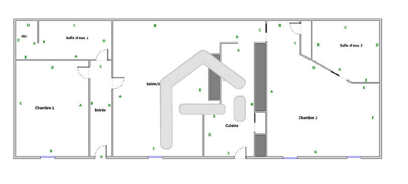 Longère - 83 m² - 4 pièces