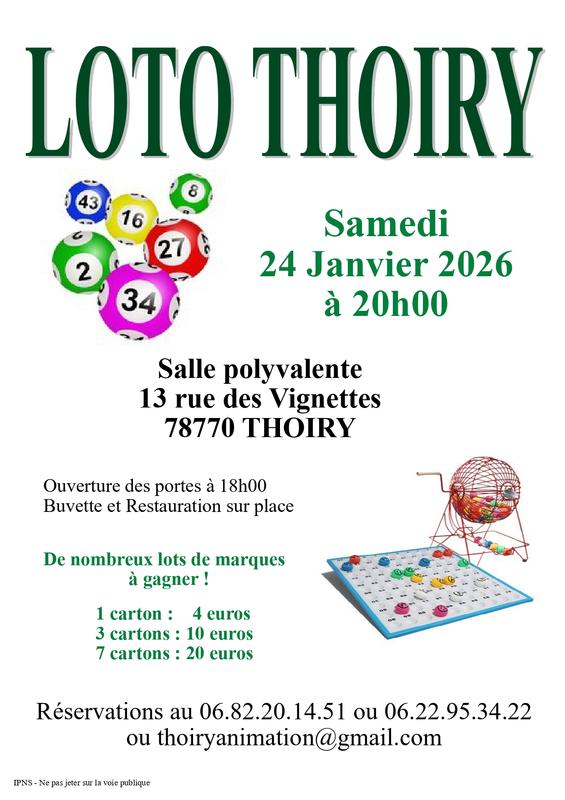 Loto Thoiry Animations