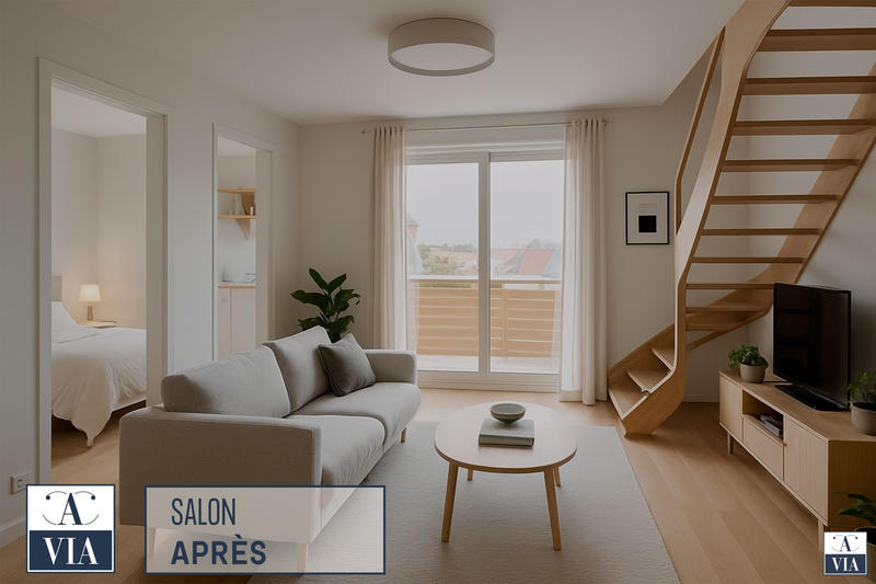 Duplex - 76 m² - 4 pièces