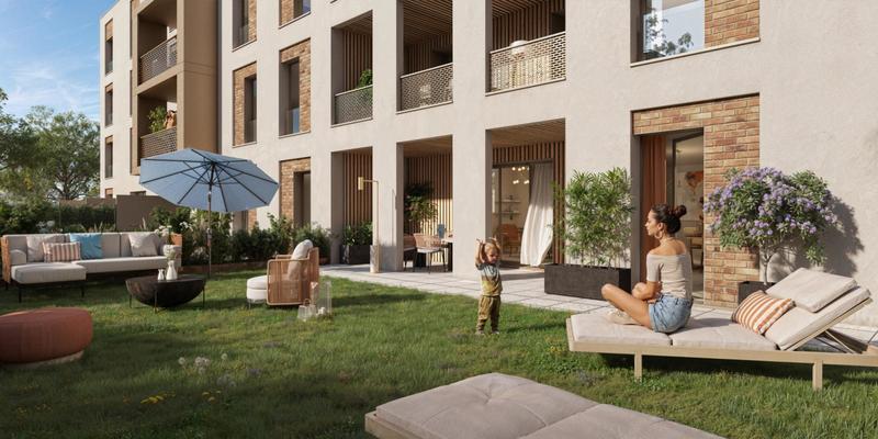 Appartement - 59 m² - 3 pièces