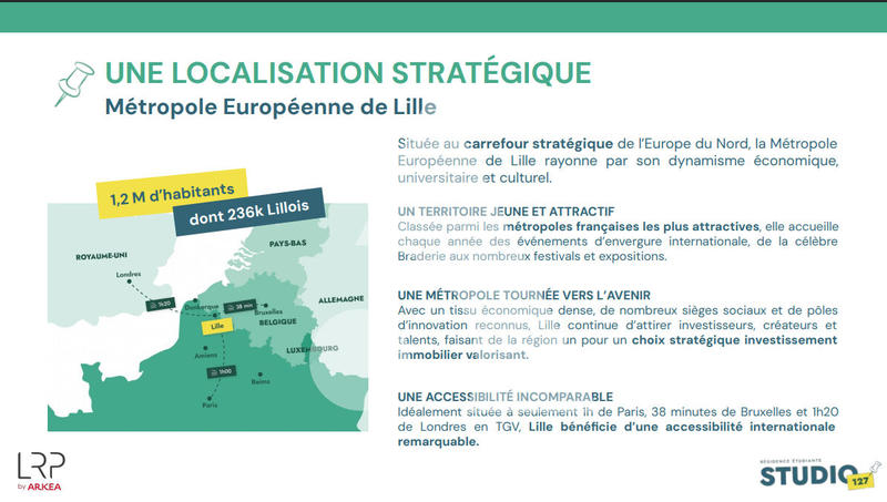 Appartement - 32 m² - 2 pièces