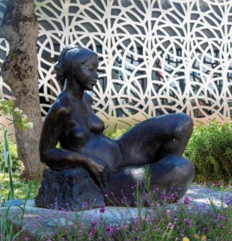 Patrimoine sur le pouce - Sculptures d'Yvonne Clergerie