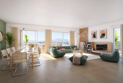 Appartement - 106 m² - 4 pièces