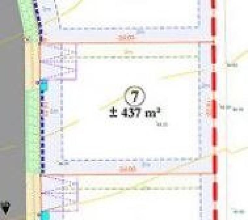 Terrain - 437 m²