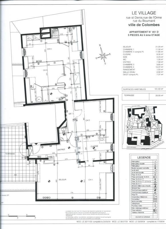 Appartement - 142 m² - 4 pièces