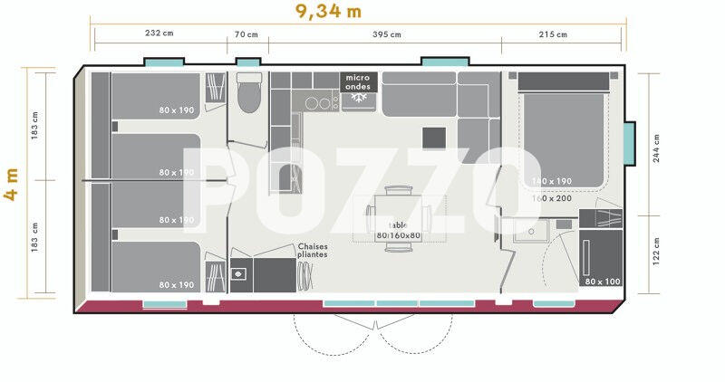 Maison - 33 m² - 4 pièces