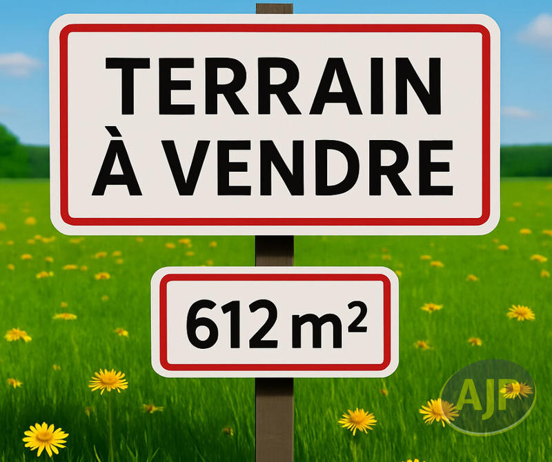 Terrain - 612 m²