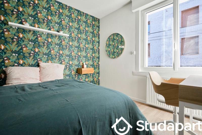 Chambre - 14 m² - 1 pièce