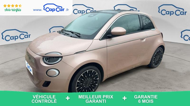 Fiat 500 42 kWh 118 la Prima - Entretien constructeur Toit ouvrant