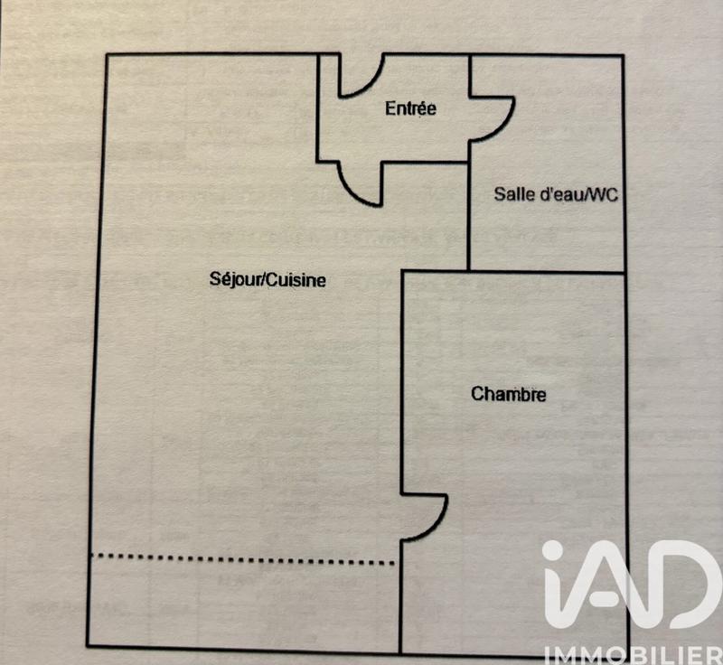 Appartement - 30 m² - 2 pièces