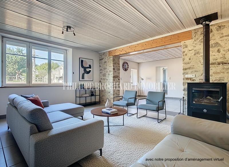 Maison ancienne - 84 m² - 4 pièces