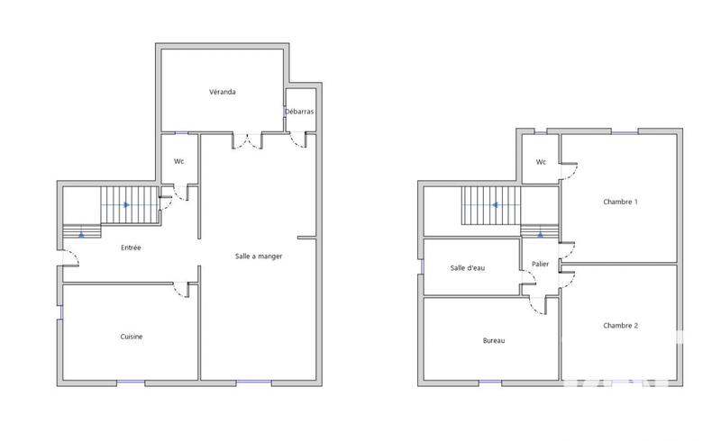 Maison - 92 m² - 3 pièces