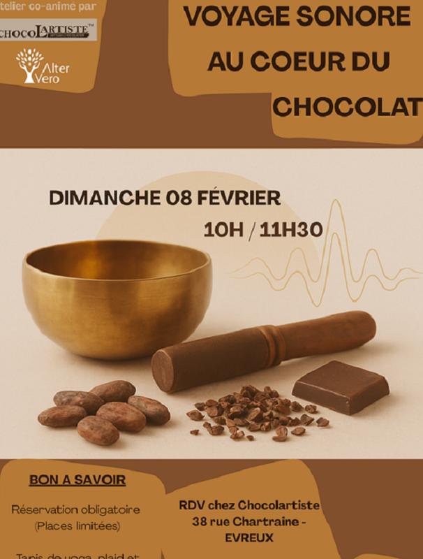 Atelier sonore au coeur du chocolat