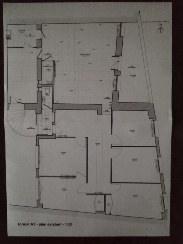 Bureau - 150 m² - 6 pièces