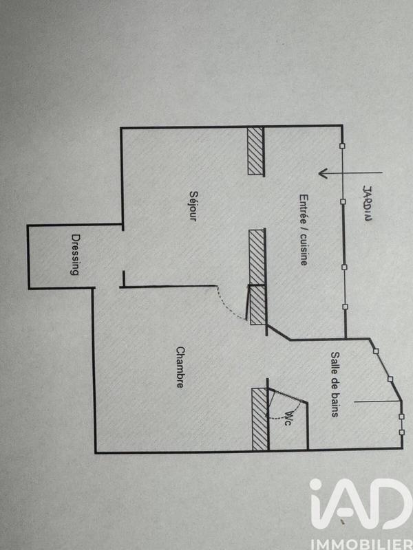 Appartement - 48 m² - 2 pièces