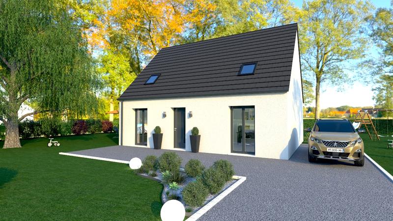 Maison - 90 m² - 5 pièces