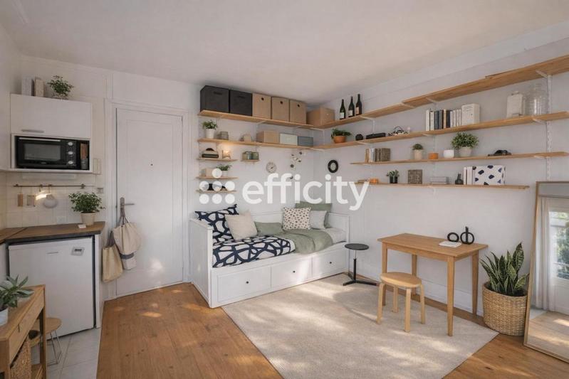 Appartement - 17 m² - 1 pièce