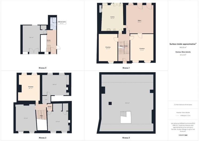 Maison - 372 m² - 8 pièces