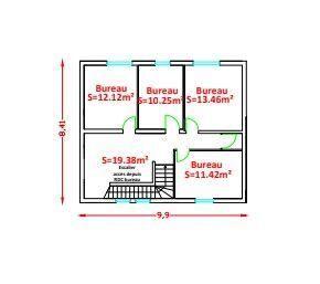 Local commercial - 1 700 m²