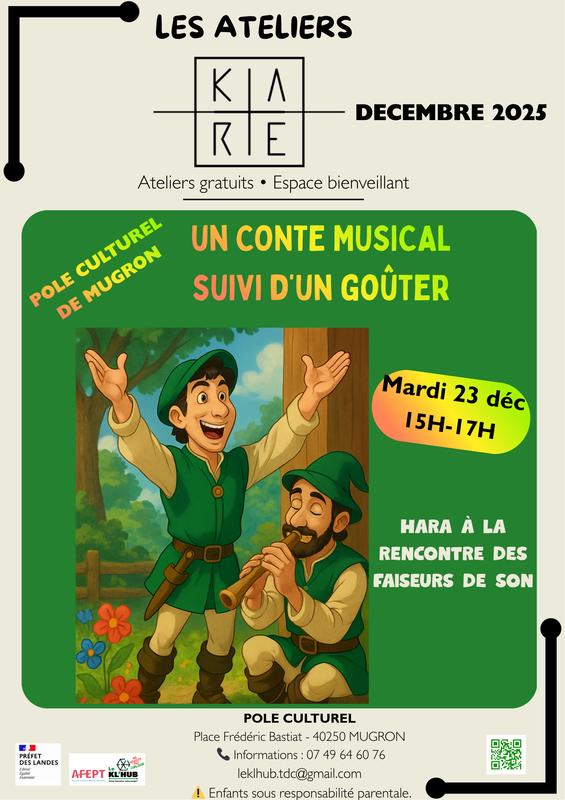 Ateliers du Kare - un conte de Noël à découvrir en famille !