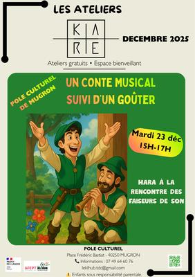 Ateliers du Kare - un conte de Noël à découvrir en famille !