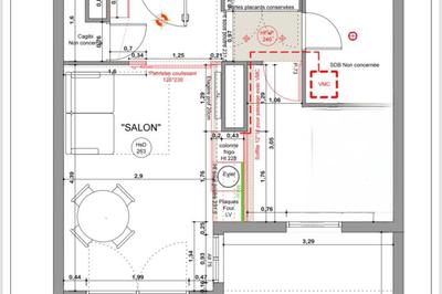 Appartement - 31 m² - 2 pièces