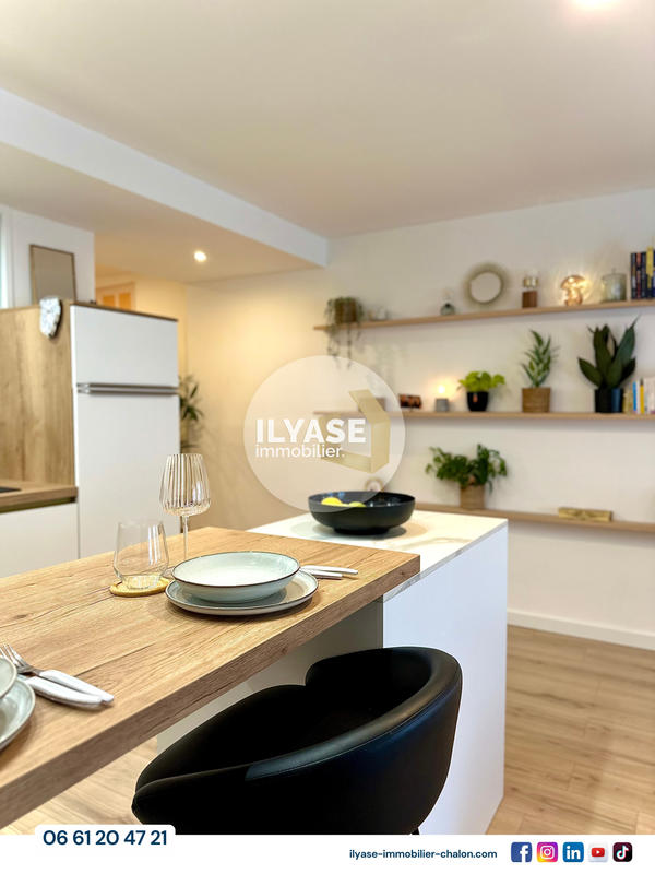 Appartement - 50 m² - 2 pièces