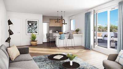 Appartement - 126 m² - 4 pièces