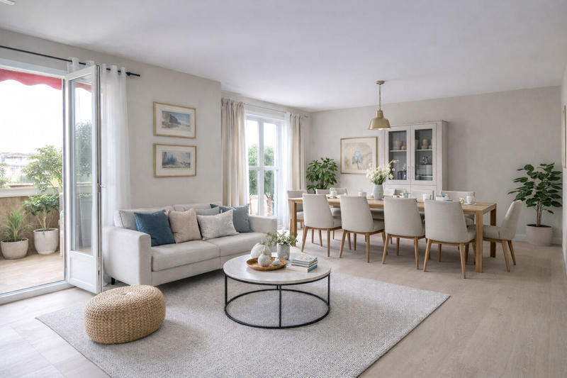 Appartement - 91 m² - 3 pièces